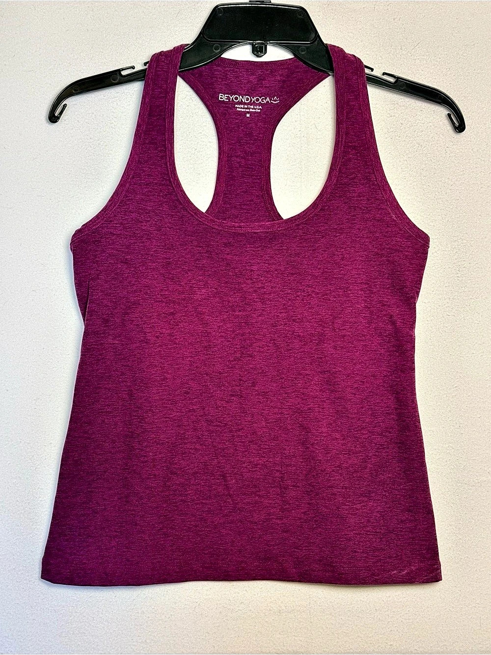 Beyond Yoga Spacedye Step Up Racerback Tank Pink - Purple Medium